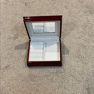 Elegant Red Jewelry Box
